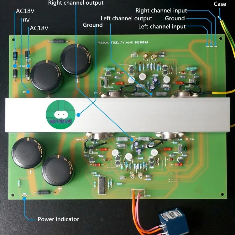 Музыкальная точность класса А аудио усилитель доска комплект DIY готовая плата Hifi Fever класс готовой продукции