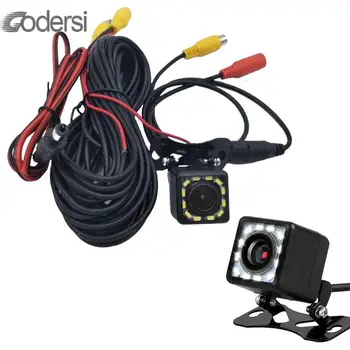 

Universal Car Rear View Camera Waterproof 12 LED Night Vision Backup Parking Reverse Camera 170 Wide Angle HD Color Image