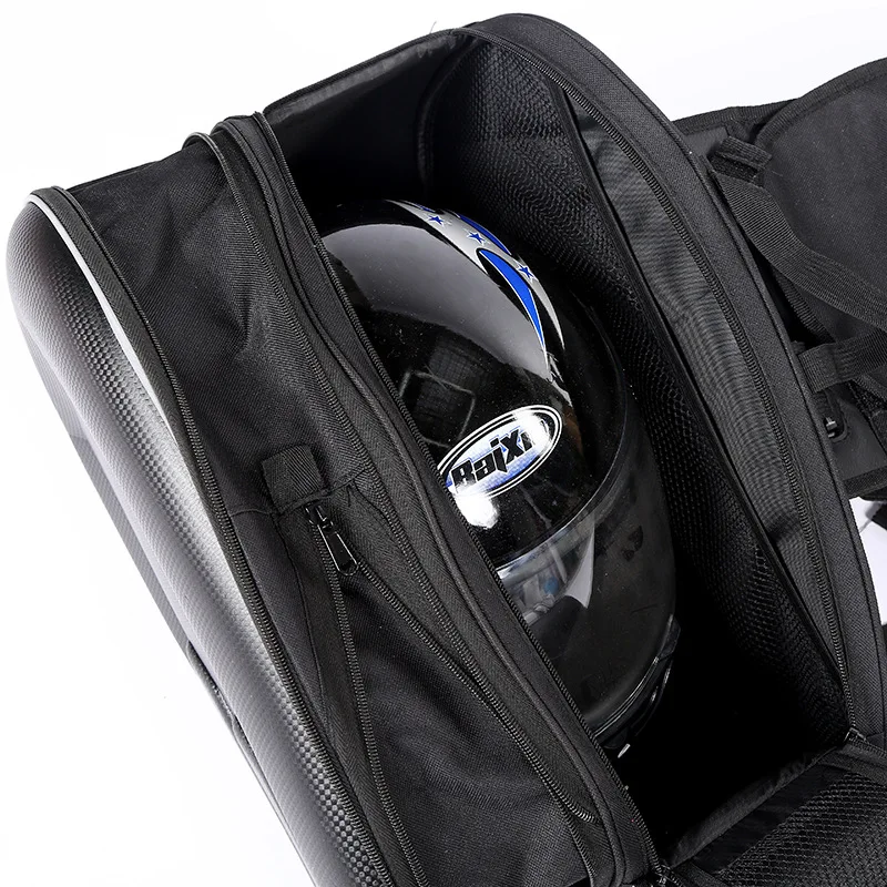 Motorcycle side bags Waterproof motorcycle side bags saddlebag Oxford fabric saddle bags moto trunk luggage helmet riding travel bags