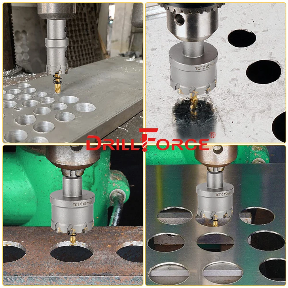 Рисунок 6 - Сверла для отверстий Drillforce 12-200 мм TCT