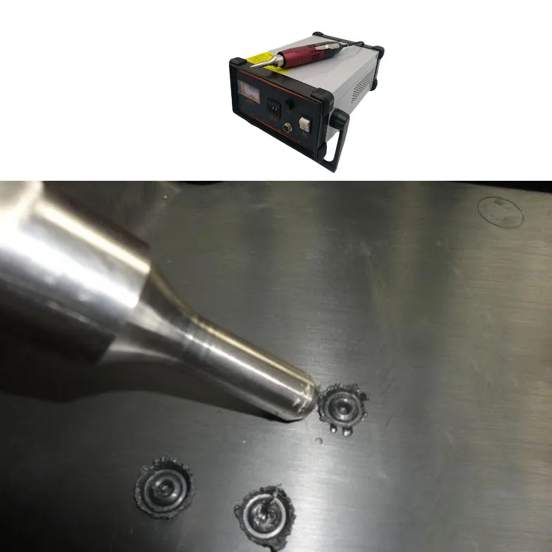 35kHz Plastic Hand-held Ultrasonic Spot Welder High Power Hand-held Ultrasonic Spot Welder Riveting Spot Welding Cloth Cutting