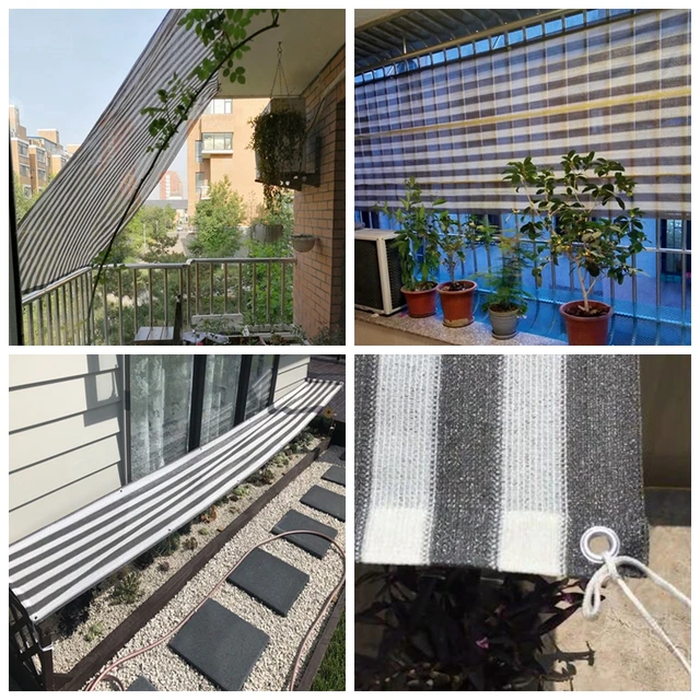 Egyéni Méret 0,9X10M Anti-Uv Hdpe Napernyő Nettó Árnyékoló Háló - Image 2