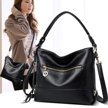 

Multifunction Soft Leather Luxury Ladies Hand Bags Female Crossbody Bags for Women Shoulder Messenger Bags Sac A Main Femme