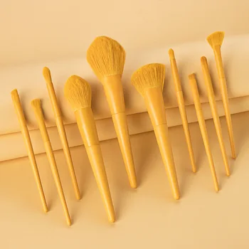 

Pack of 10 Beauty Cosmetic Brush Set Eye Brush Fan Brush Beauty Tool makeup brushes set for make up makeup brush set brush set