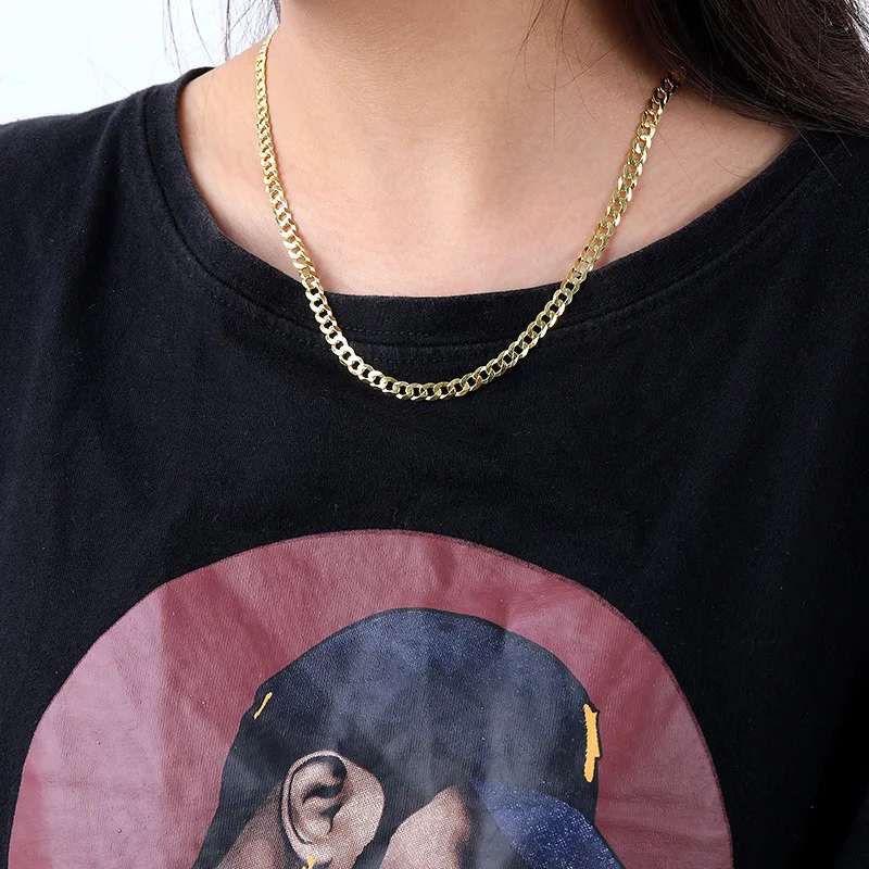 

Колье из кубинской цепи в стиле хип-хоп, 4,83 мм