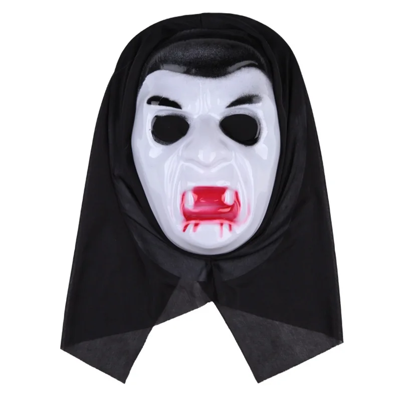 Halloween Death Comes Single Ghost Mask Horror Screaming Face Mask False Face Polymorphic Scary Role Playing Masquerade Supplies - Цвет: 6