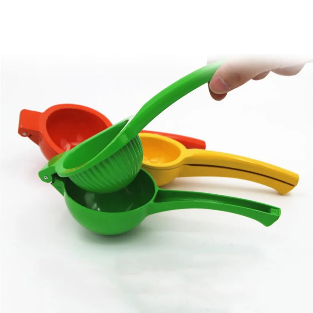 Aluminum Alloy Manual Hand Pressure Fruit Juicer Lemon Squeezer Citrus