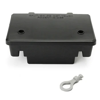 

Professional Home Rat Mouse Rodent Bait Block Trap Station Box Case with Key DNJ998