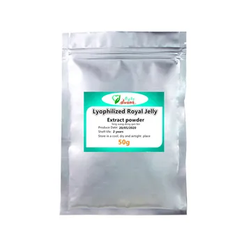 

GMP hot sale high quality natural food grade lyophilized royal jelly powder,10-HDA,Promote growth and improve disease resistance