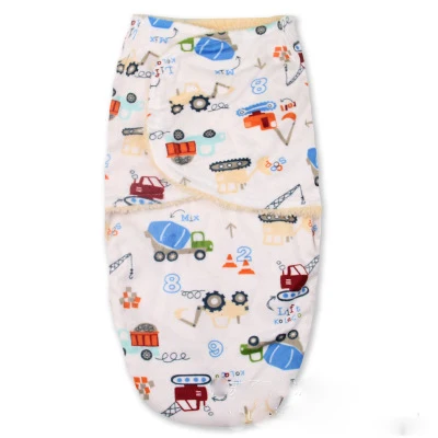 Детский спальный мешок, зимний конверт для новорожденных, детский утепленный бархатный вязаный теплый спальный мешок, шерстяной спальный мешок для коляски - Цвет: 50 32cm Newborn