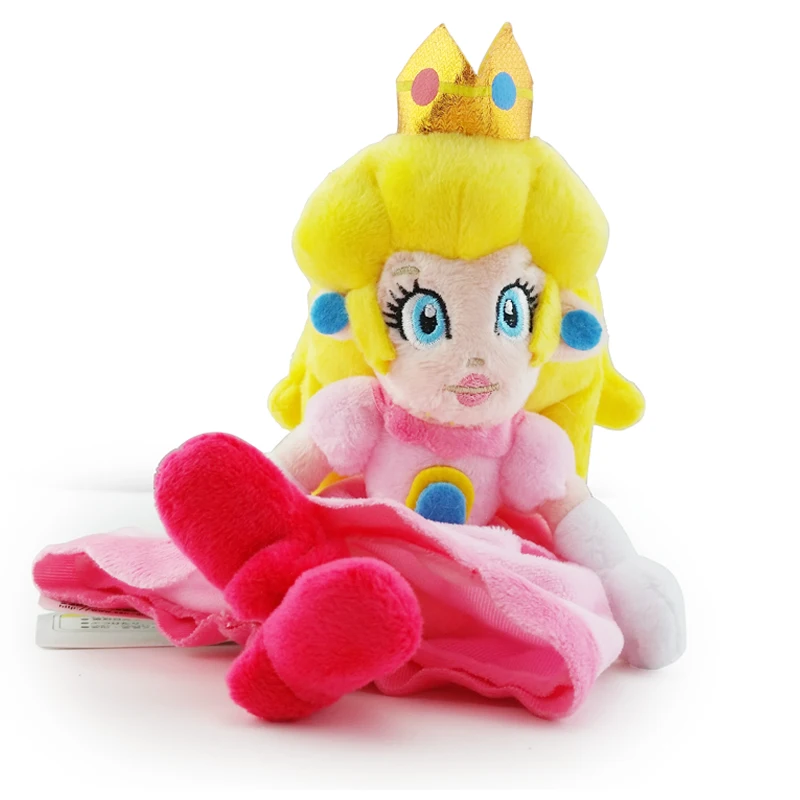 3 шт. Kawaii Супер Марио Принцесса плюшевая игрушка аниме милые мягкие PP хлопковые куклы для детей Рождественский подарок