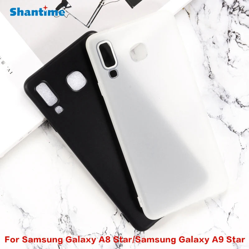 Силиконовый защитный чехол для Samsung Galaxy A8 Star Gel Pudding мягкий ТПУ A9 |