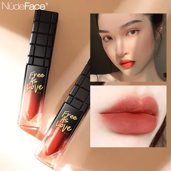 

Lip Stick Beauty Glazed Lip Care Lipgloss Liquid Makeup Custom Lip Gloss Matte 3 color Moisturizing Glossy Lipgloss maquiagem