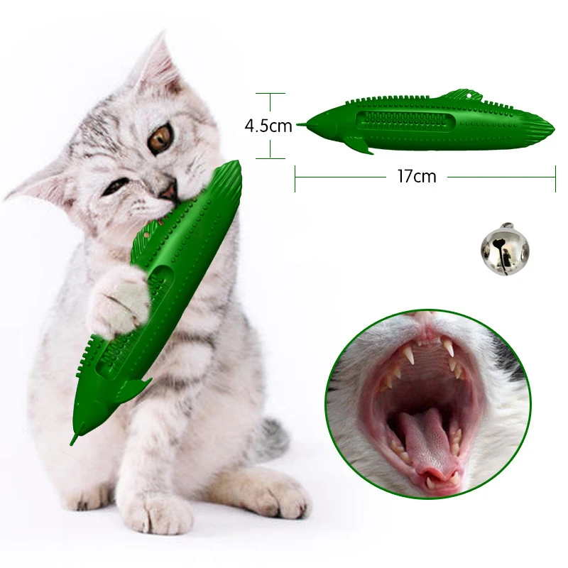 silicone cat toy