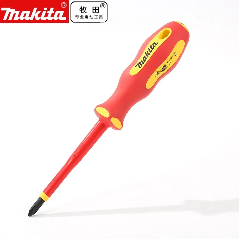 Makita Insulated Screwdriver High Voltage 1000v Electrician Ssize