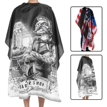 Прямая поставка Профессиональная Парикмахерская накидка для стрижки фартук Парикмахерская Ткань Водонепроницаемый Фартук