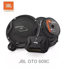 JBL-Kit de altavoces de Audio para coche GTO 609c, 2 vías, 6,5 pulgadas, 90W, Para Puerta, bajo, Tweeters, hecho en EE. UU., envío gratis