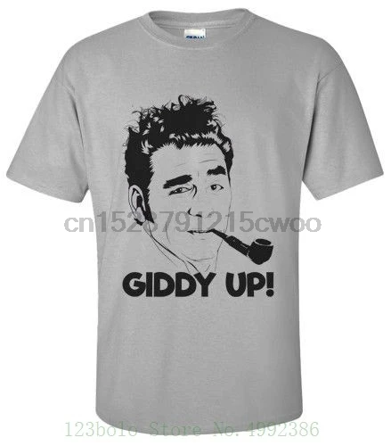 Футболка Seinfeld Kramer Giddy Up футболка маленькие средние большие Xl повседневные