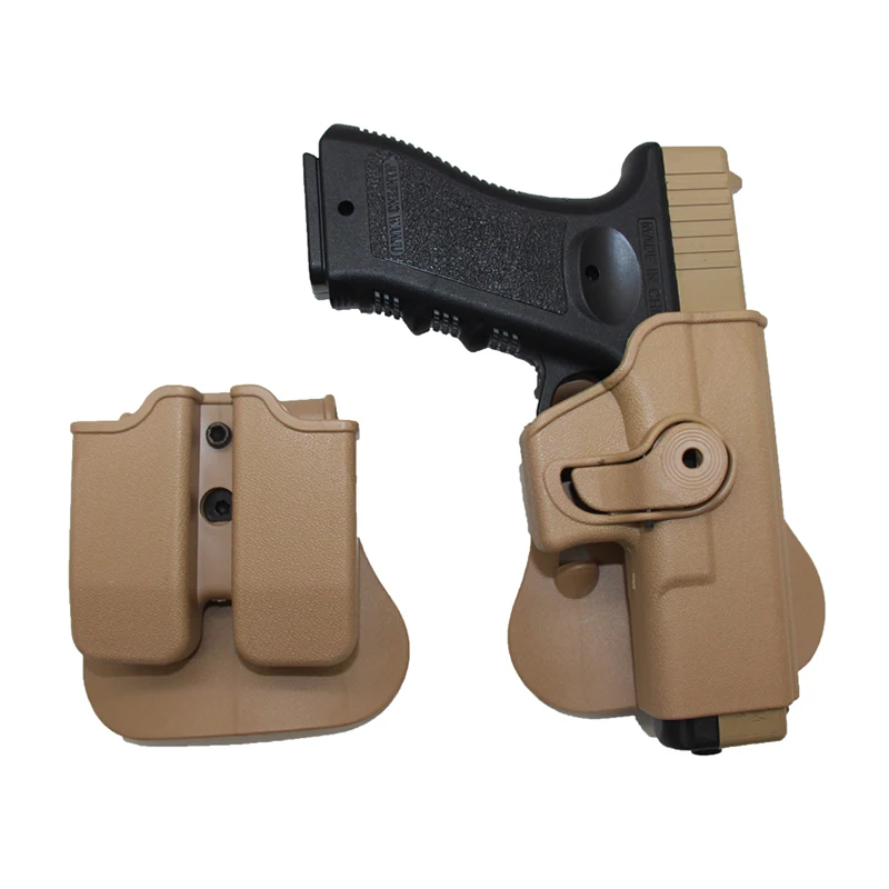 Военная IMI кобура для пистолета для кольта 1911 Glock 17 19 Beretta M9 страстрастрайкбол черный весло пояс чехол для пистолета для охоты стрельба