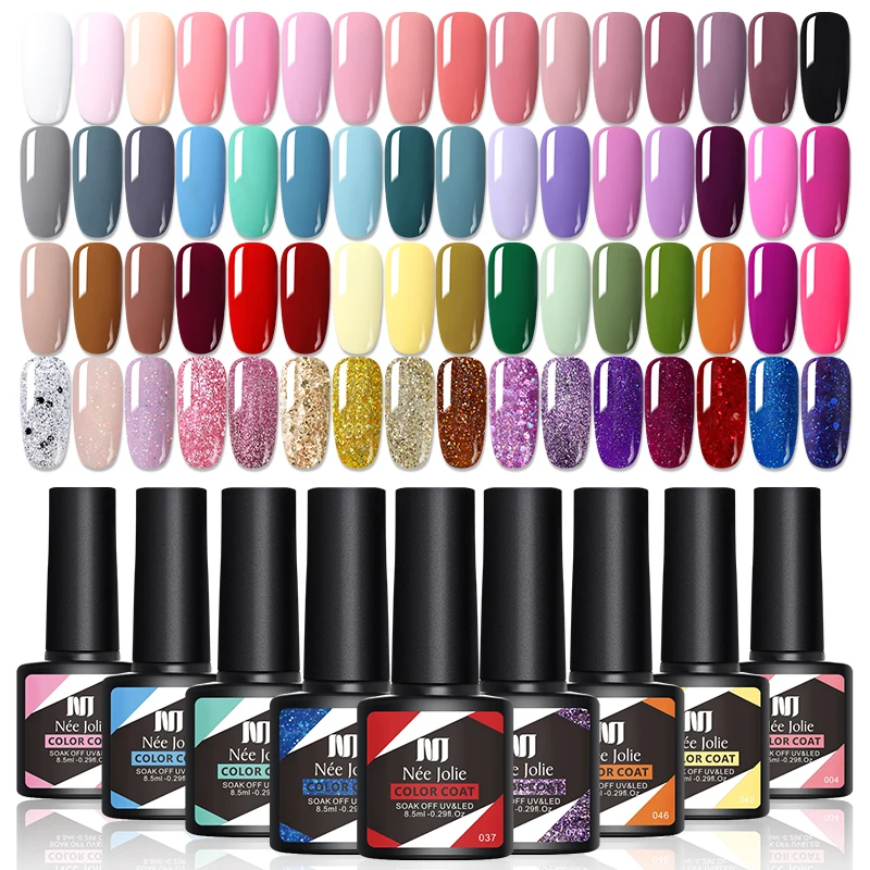 8-5ml-Gel-Nail-Polish-Semi-Permanent-Soak-Off-Glitter-and-Classic ...