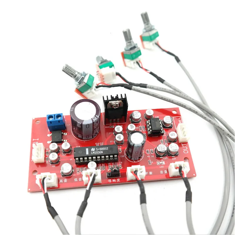 Tone Control Board Ne5532 Preamplifier Preamplifier Lm1036 Tone Board