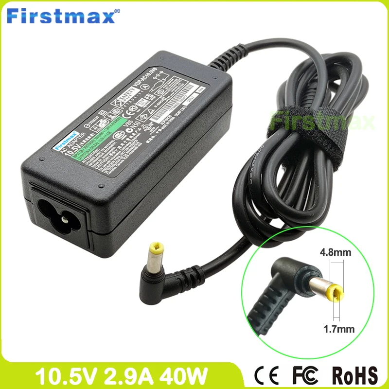 Laptop Adapter For Sony Vaio Charger 10.5v 1.9a 2.9a 30w Vgpac10v2 Vgp