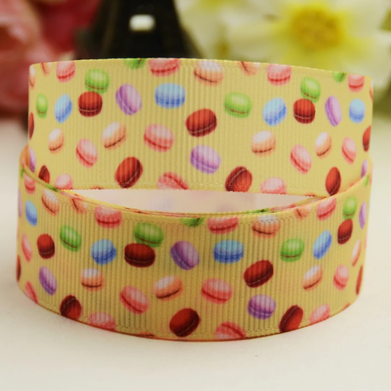 7/8'' 22mm 1&quot 25mm 1-1/2&quot 38mm 3&quot 75mm Macaron Cartoon Character printed Grosgrain Ribbon party decoration 10 Yards X-02653 |