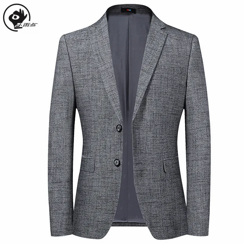 

Little Raindrop Mens Blazer Jacket Brand Slim Fit Designs Man Casual Blazer Male Suit Single Breasted Men Business Jacket