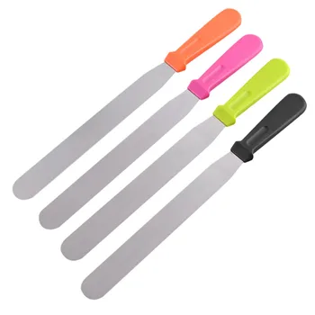

Baking Pastry Spatulas Straight Stainless Steel Kitchen Butter Cream Blade Cake Bakeware Tools AIA99