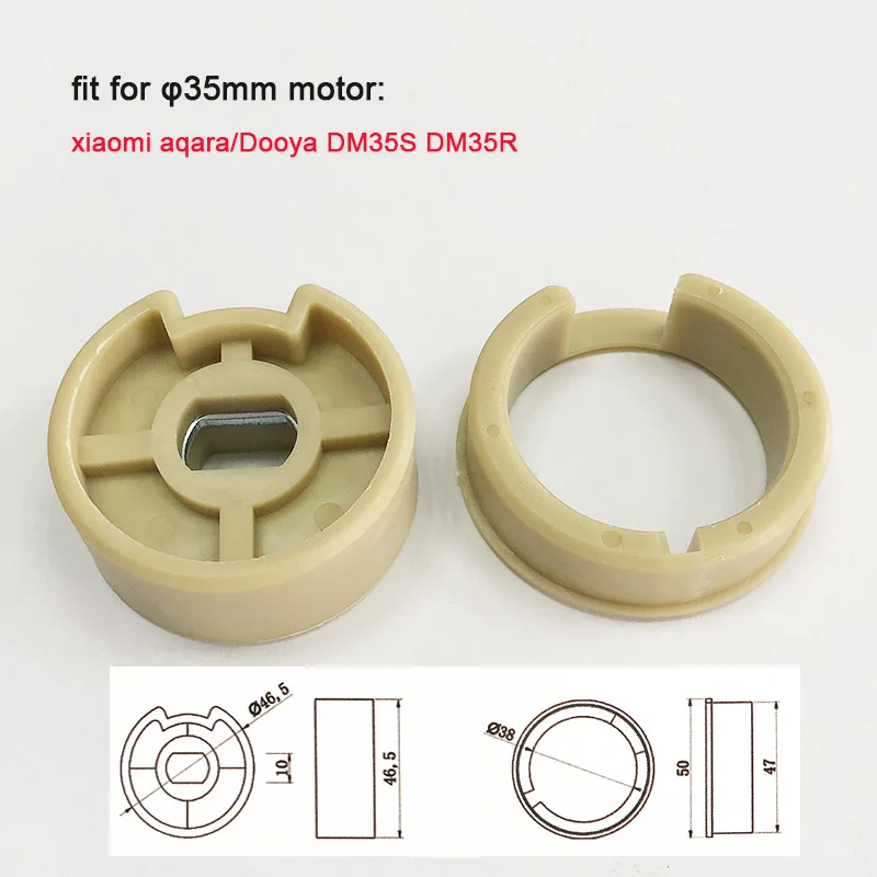 

xiaomi aqara motor dooya DM35S DM35R accessories for 50mm aluminum tube roller blinds shutter curtain