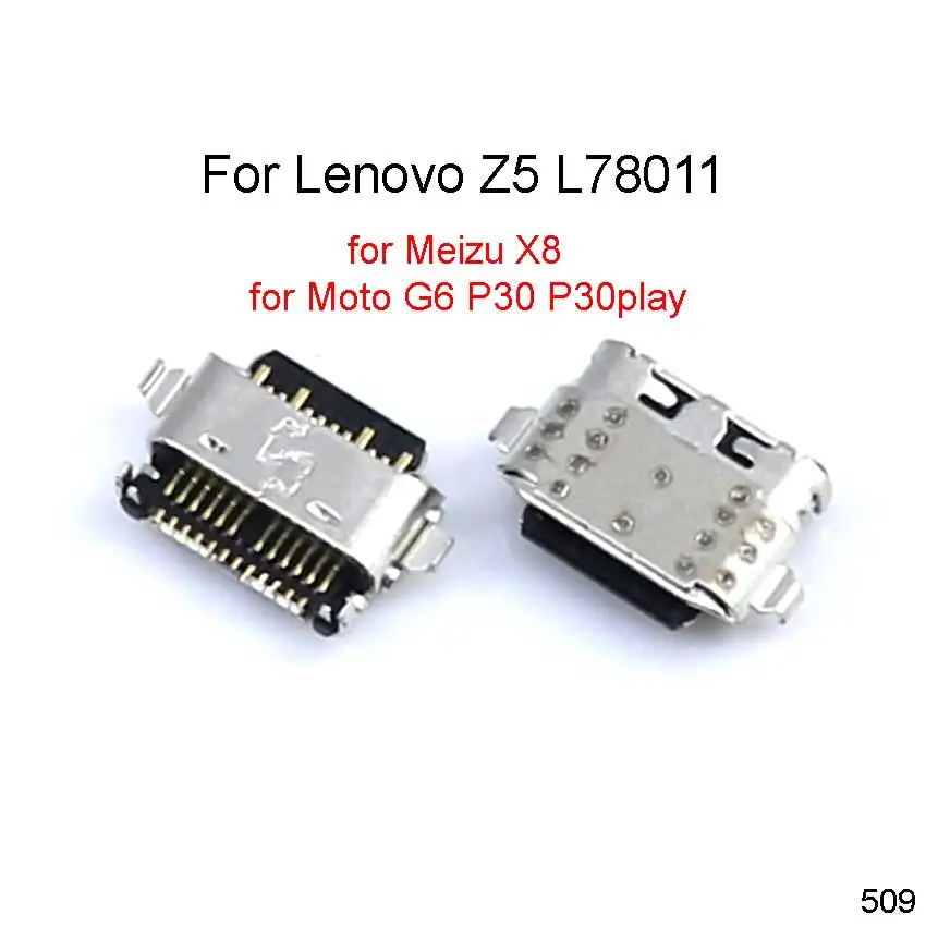 YuXi 2 шт Micro mini usb порт для зарядки разъем для lenovo Z5 L78011 Z5 Pro GT Z5S K5 Pro Зарядное устройство Док-станция