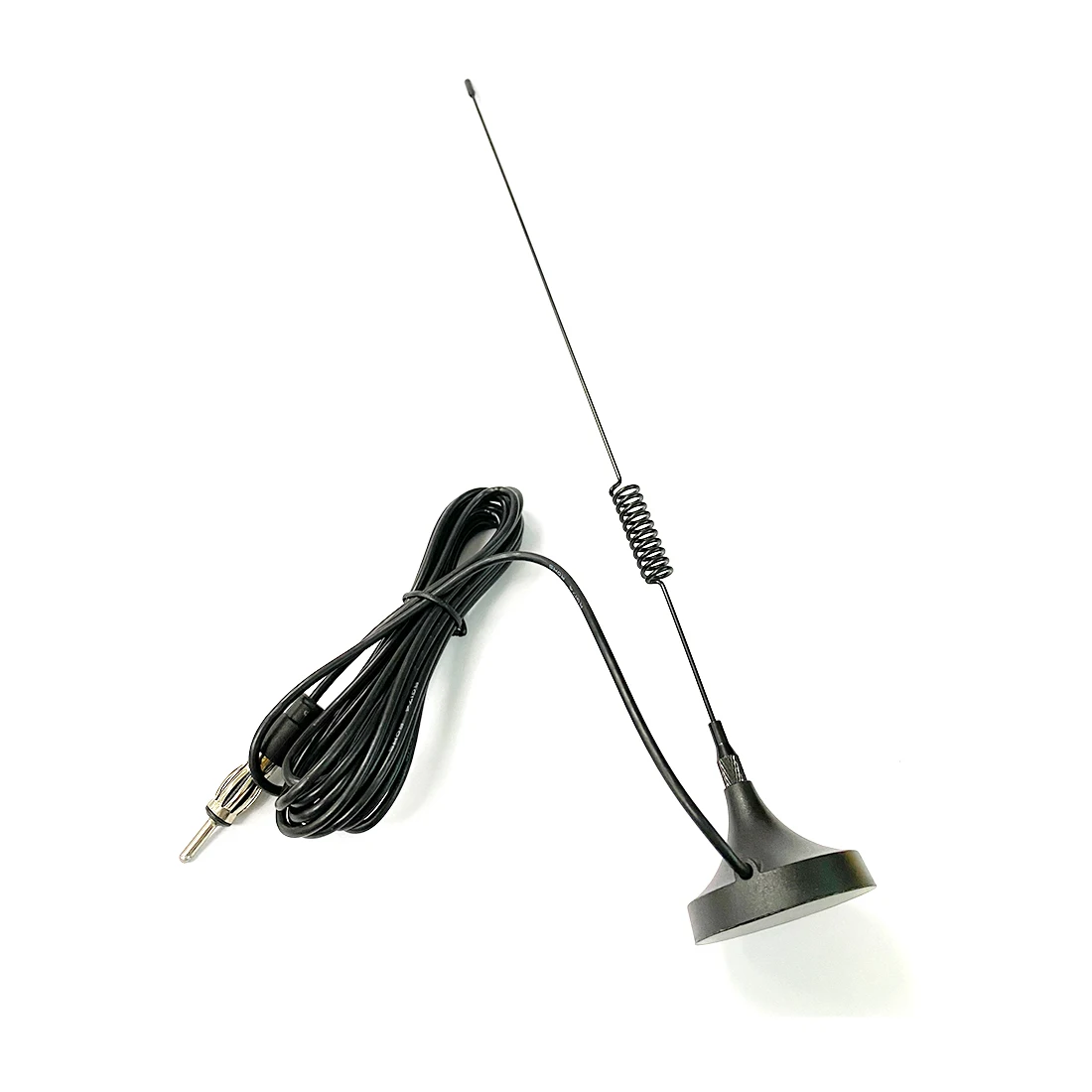 1PC Universal Car AM/FM Antenna Magnetic Base With 2.8 Extension Cable For Auto CD Radio Aerial instar magnetic stand 60kgf 80kgf for dial indicator gauge universal magnetic base 3 joint adjustable stand holder