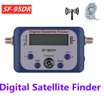 

Best Digital Satellite Finder SF-95DR Meter Satfinder Signal TV Receiver Decoder Buzzer Compass LCD Satellite Finder