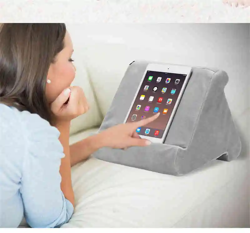 Портативный складной держатель для планшета для IPad Xiaomi samsung подставка для чтения кронштейн мягкая подушка держатель для планшета для смартфона