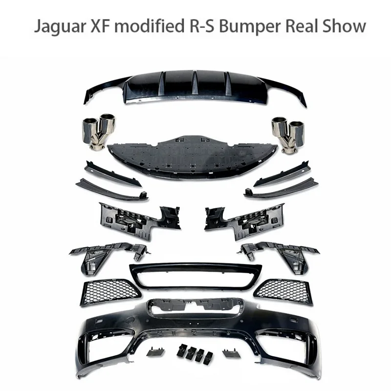 Автомобильный ремонт для Jaguar XF модифицированный R-S бампер и запасные части высокое качество и красивое украшение