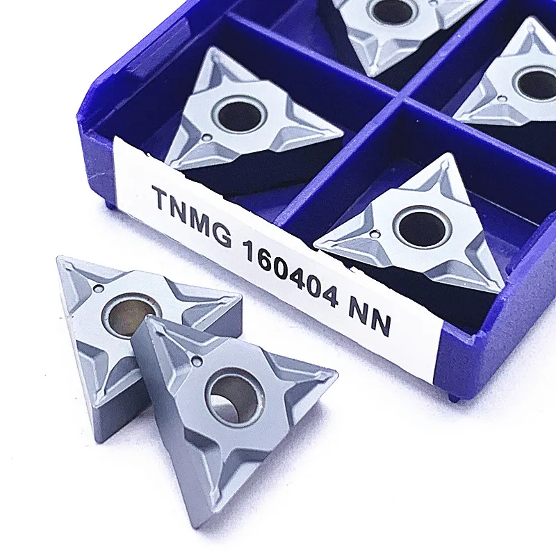

10pcs TNMG160404 TNMG160408 NN LT10 CNC blade Carbide Insert lathe cutter tool TNMG insert External Turning Tool
