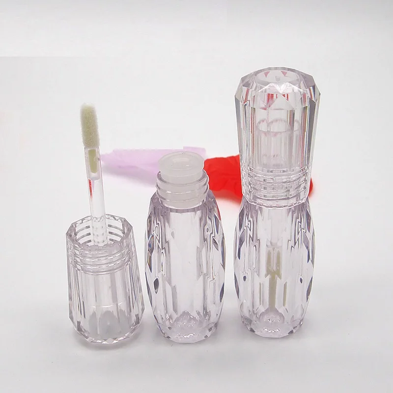 

3 ML Clear Lipgloss Tubes with Clear Wand Empty Cosmetic Container DIY Eyeshadow Liquid Lip Gloss Containers 10pcs 30pcs 50pcs