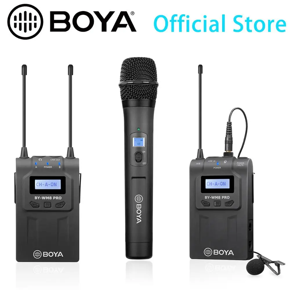BOYA BY-WHM8 Pro K3 Wireless Handheld Microphone