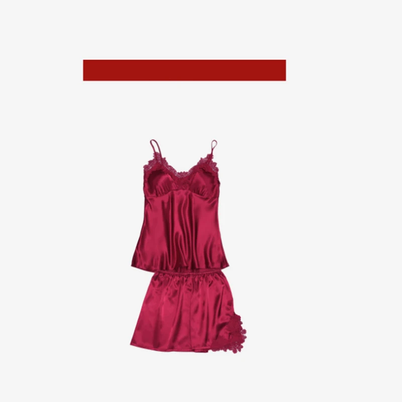 

Silk Pajamas for Women Floral Womens Pajama Set Summer 2019 Pyjamas Women Satin Sleepwear V-Neck Pijama Mujer 2 Piece Sets