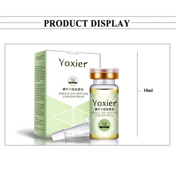 

Acid Moisturizing Oil-control Serum Snail Pure Extract Natural Anti-Aging Snails Six Peptide Face Care Hyaluronic