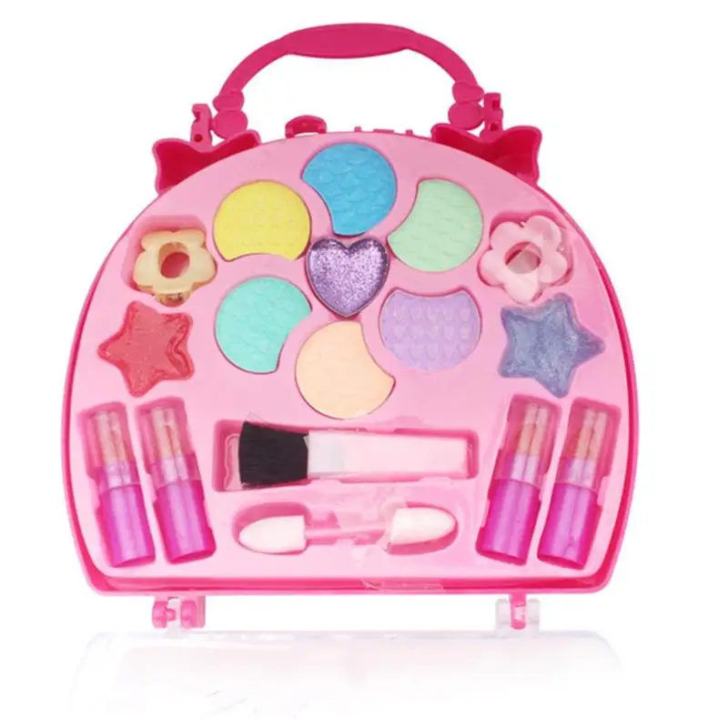 Chico s hacer conjunto de juguete juego maquillaje princesa seguridad para chica chico preescolar belleza juguetes no tóxicos cosmético R4J0