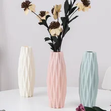 Оригами пластиковая ваза белая имитация керамического цветочного горшка Цветочная корзина Цветочная ваза для украшения интерьера скандинавские украшения