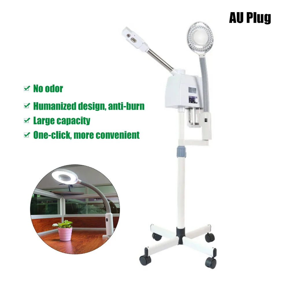 

Pro 2-in-1 Facial-Steamer 5x Vaporizer Mini Household Atomizer Surface Steamer Facial Skin Care Tool Beauty Instrument Hydrator