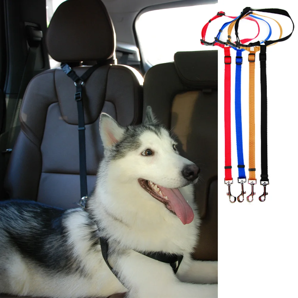 Tanio Cat Dog Vehicle Car Safety regulowany fotel pas smycz sklep