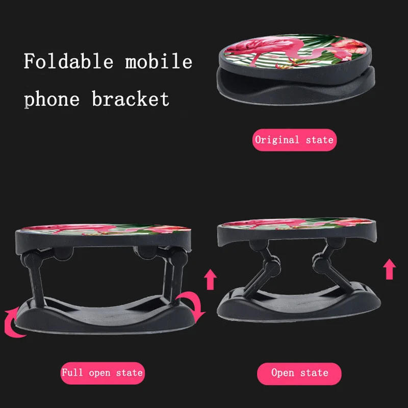 Мраморные универсальные расширяющиеся держатели-подставки для мобильных телефонов, планшетов, ПК, подставка anel 3d Love Pocket Socket, складной кронштейн для телефона
