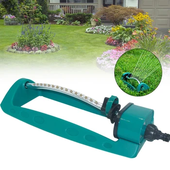 

1 Set Garden Lawn Oscillating Sprinkler Gardening Watering System System 15-Holes Water Sprinklers for Garden Lawn Park Yard