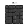 25 grid black
