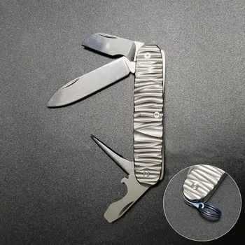 

93mm Titanium Alloy Wavy Ribbed Meteorite Modified DIY Modified Patch Handle