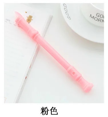 1 мини кларнет моделирование мультипликационная гелевая ручка креативный флейта студенческий подарок школьные канцелярские принадлежности оптом