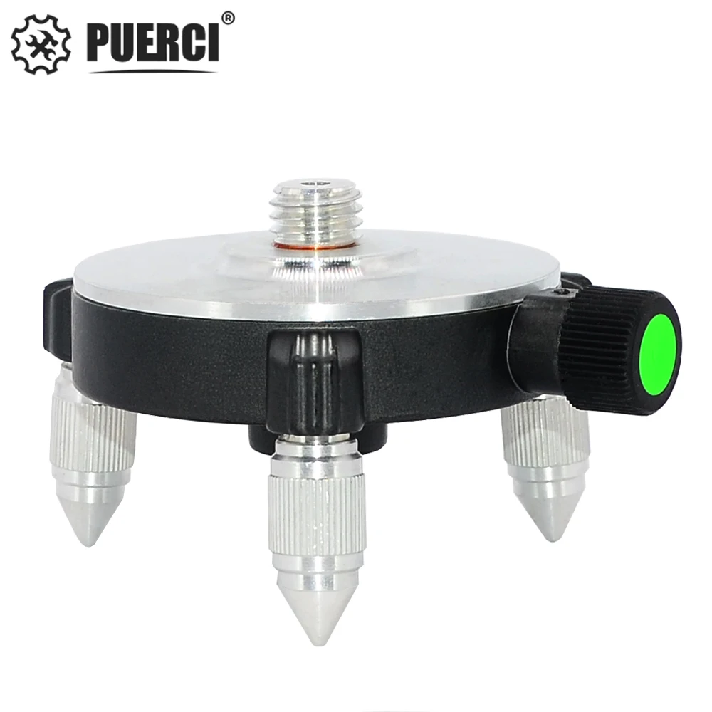 PUERCI 360 Регулировка угла вращения лазерный кронштейн штатива конверсионный разъем пьедестал для лазерного уровня